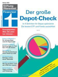 :  Stiftung Warentest Finanztest Magazin Februar No 02 2022