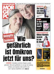 :  Hamburger Morgenpost vom 04 Februar 2022