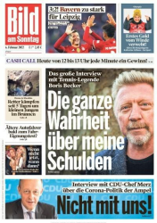 : Bild Am Sonntag vom 06 Februar 2022