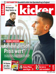 : Kicker Sportmagazin Nr 12 vom 07 Februar 2022