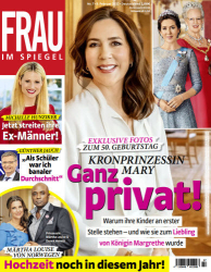 : Frau im Spiegel Magazin Nr 07 vom 09 Februar 2022