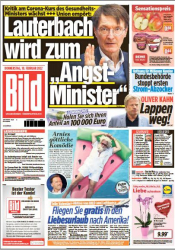 : Bild Zeitung vom 10 Februar 2022