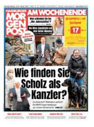 :  Hamburger Morgenpost vom 12,13 Februar 2022