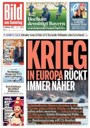 :  Bild am Sonntag vom 13 Februar 2022