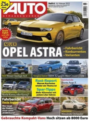 : Auto Strassenverkehr Magazin No 06 vom 16  Februar 2022
