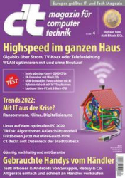 :  ct Magazin für Computertechnik No 04 2022