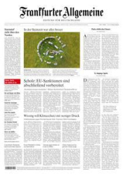 :  Frankfurter Allgemeine Zeitung vom 19 Februar 2022