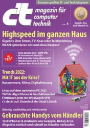 :  ct  Magazin  für Computertechnik No 04 2022