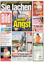 :  Bild Zeitung vom 21 Februar 2022