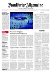 :  Frankfurter Allgemeine Zeitung vom 21 Februar 2022