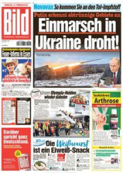 :  Bild Zeitung vom 22 Februar 2022