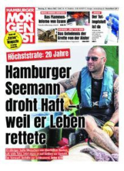 :  Hamburger Morgenpost vom 22 Februar 2022