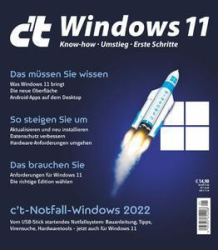 :  ct Magazin Sonderheft (Windows 11) Februar No 01 2022