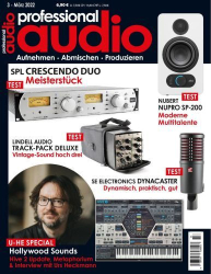 : Professional Audio Magazin März No 03 2022
