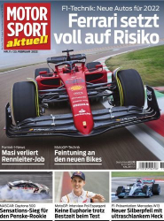 : Motorsport aktuell Magazin No 11 vom 23  Februar 2022
