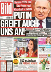 : Bild Zeitung vom 23 Februar 2022