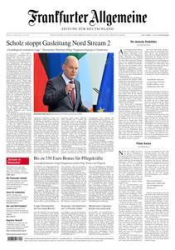 :  Frankfurter Allgemeine Zeitung vom 23 Februar 2022