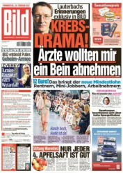 : Bild Zeitung vom 24 Februar 2022