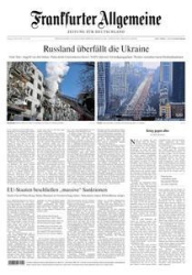:  Frankfurter Allgemeine Zeitung vom 25 Februar 2022