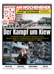 :  Hamburger Morgenpost vom 26,27 Februar 2022