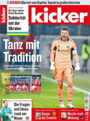 : Kicker Sportmagazin No 19 vom 03  März 2022
