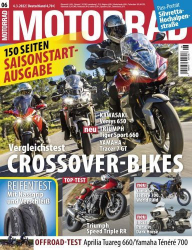 : Motorrad Magazin No 06 vom 04  März 2022
