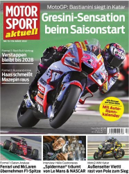 : Motorsport Aktuell Magazin No 13 vom 09  März 2022
