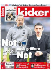 :  Kicker Sportmagazin No 21 vom 10 März 2022