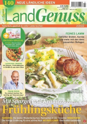 :  Landgenuss - Die besten Gerichte der Saison  Magazin No 02 2022