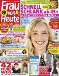 :  Frau von heute Magazin No 11 vom 11 März 2022