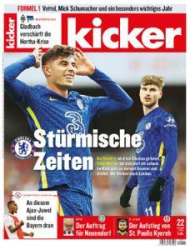 :  Kicker Magazin No 22 vom 14 März 2022