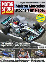: Motorsport Aktuell Magazin No 14 vom 16  März 2022
