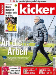 :  Kicker Sportmagazin No 23 vom 17 März 2022