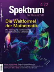 :  Spektrum der Wissenschaft Magazin April No 04 2022