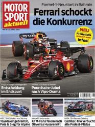 : Motorsport aktuell Magazin No 15 vom 23  März 2022
