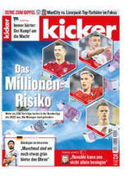 :  Kicker Sportmagazin No 25 vom 24 März 2022