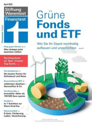 :  Stiftung Warentest Finanztest Magazin April No 04  2022