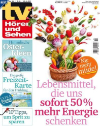 : Tv Horen und Sehen Fernsehzeitschrift No 14 vom 01  April 2022
