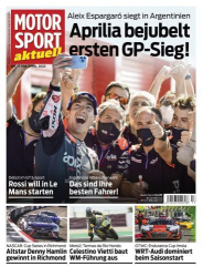 : Motorsport aktuell Magazin No 17 vom 06  April 2022
