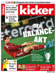 : Kicker Sportmagazin Nr 30 vom 11 April 2022