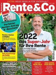 :  Rente und Co Magazin No 03 2022