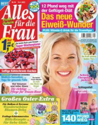 :  Alles für die Frau Magazin No 16 vom 14 April 2022
