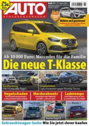 :  Auto Strassenverkehr Magazin No 11 vom 27 April 2022