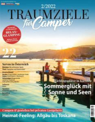 :  Traumziele für Camper Magazin No 02 2022
