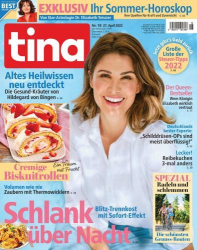 : Tina Frauenmagazin No 18 vom 27  April 2022
