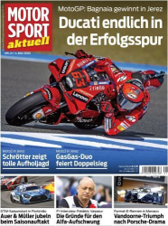 : Motorsport aktuell Magazin No 21 vom 04  Mai 2022
