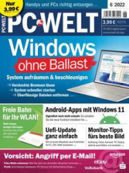 :  PC Welt Magazin Juni No 06 2022