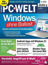 : Pc Welt Magazin No 06 Juni 2022
