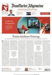 :  Frankfurter Allgemeine Sonntags Zeitung vom 08 Mai 2022