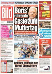 :  Bild Zeitung vom 09 Mai 2022